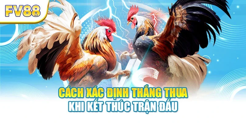 Cách xác định thắng thua khi kết thúc trận đấu