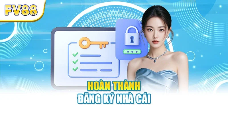Hoàn thành đăng ký nhà cái