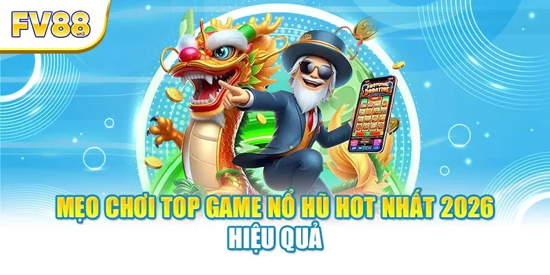 meo choi top game no hu hot nhat 2026 hieu qua Mẹo chơi top game nổ hũ hot nhất 2026 hiệu quả