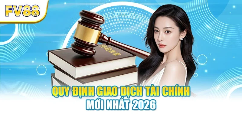 quy dinh giao dich tai chinh moi nhat 2026 Quy định giao dịch tài chính mới nhất 2026